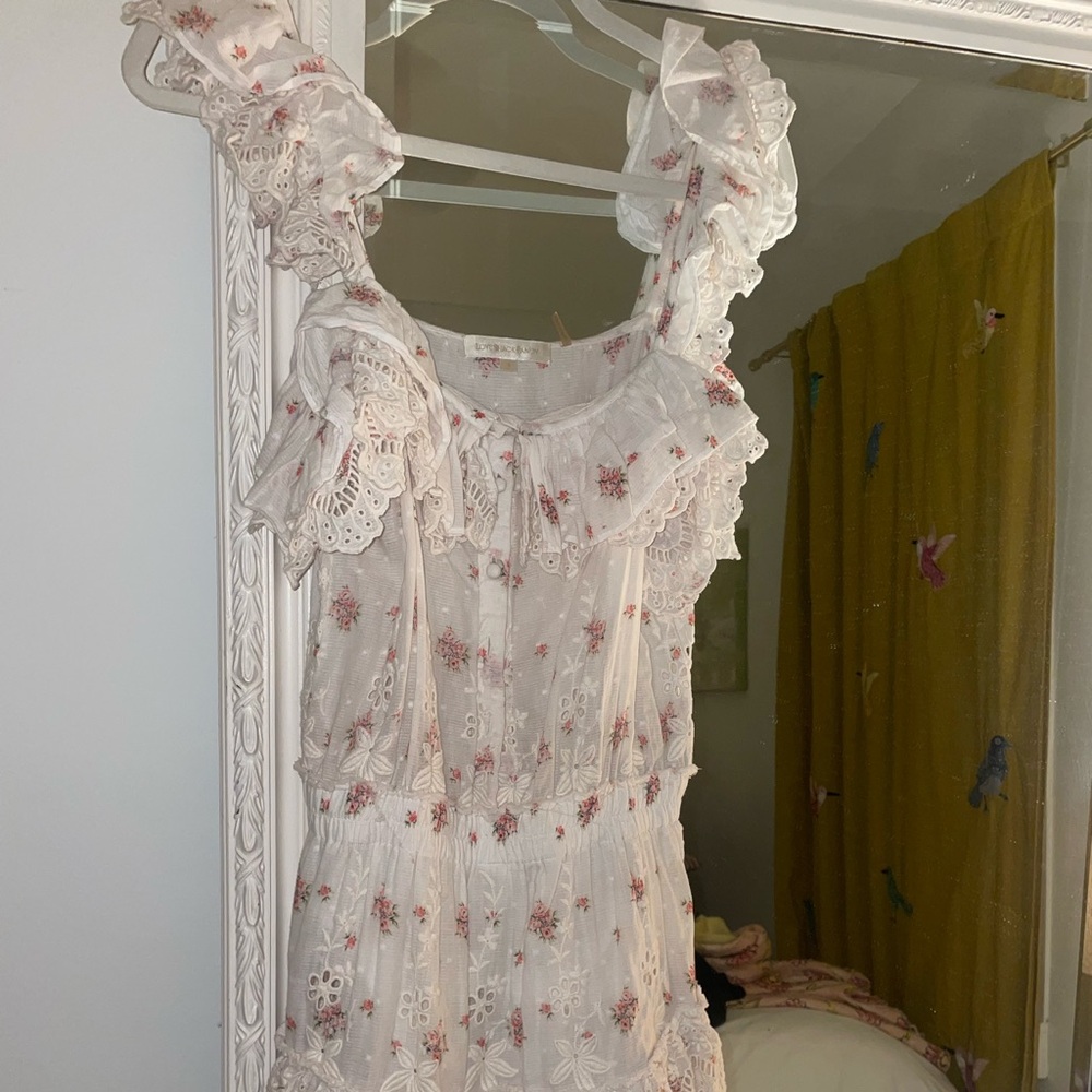 LoveShackFancy white dress